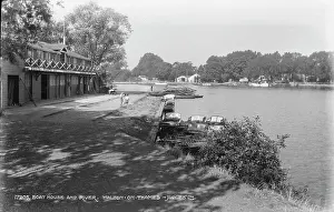 Boathouse: Boathouse and River Scene