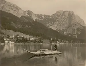 Grundlsee: Boating on Lake Grundlsee