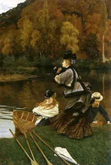 Tissot: Boating Outing, by Tissot