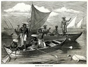 Masted: Boatmen on the Malabar Coast, India 1877