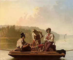 Plank: Boatmen on the Missouri