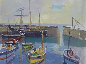 Gascoigne: Boats in a Harbour