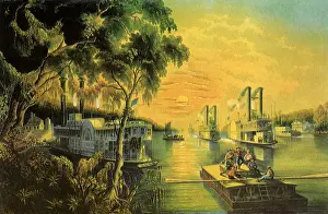 Merritt: Boats on Mississippi