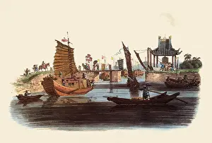Lowered: Boats Pass Thru Sluice