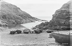 Portloe: Boats at Portloe