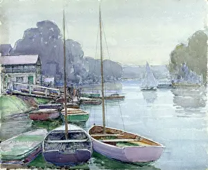 Billinghurst: Boats at Richmond