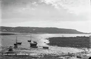 Calm: Boats at Rocquaine Bay
