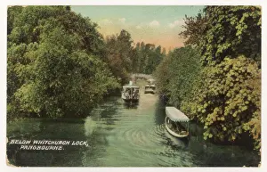 Pangbourne: BOATS ON THE THAMES