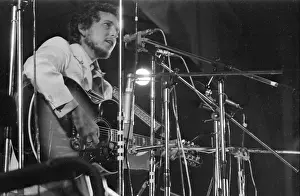 Wootton: Bob Dylan performing at a Music Festival