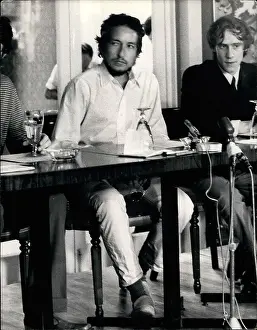 Dylan: Bob Dylan in press conference, Isle of Wight, UK