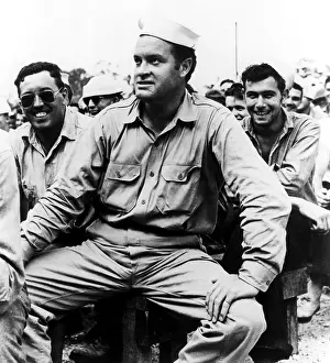 Hopeuso: Bob Hope entertaining the troops during ?