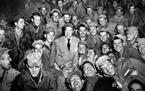 Wonsan: Bob Hope - Korean War - celebrities