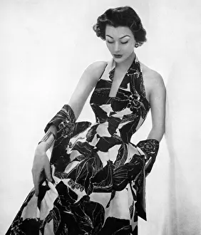 Fifties Style: Bobby evening dress, 1953