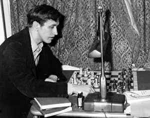 Chessboard: Bobby Fischer, circa 1972. ?