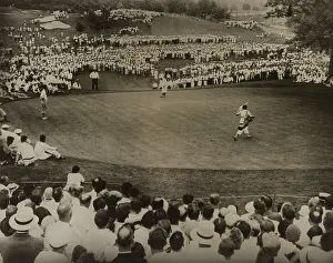 Putt: Bobby Jones won his 4th US Open Golf title