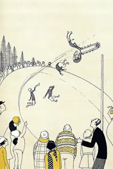 Bemused: BOBSLEIGH ACCIDENT 1926