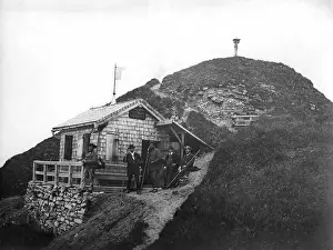 Refuge: Bockleinhutte on the Rotwand, around 1890