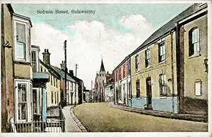 Holsworthy: Bodmin Street, Holsworthy, Devon