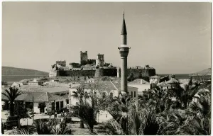 Sep15: Bodrum, Turkey - Panorama with view toward Crusader Castle