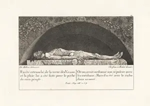 Christian Mechel: The body of Jesus Christ in a tomb