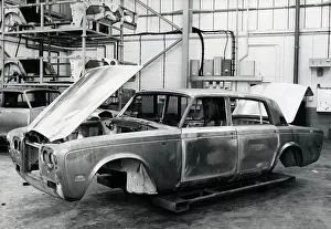 Alloys: Body of Rolls-Royce car in works