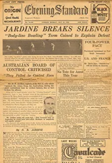 Cavalcade: Bodyline bowling tactics controversy