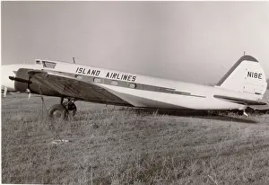 Wroughton: Boeing 247D N18E of Island Airlines