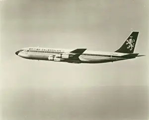 Caledonian: Boeing 707-355C G-AXRS County of Caithness