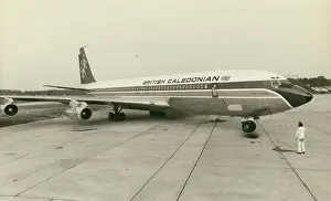 Caledonian: Boeing 707-355C G-AXRS County of Caithness