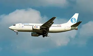 Approach: Boeing 737-329 OO-SDY