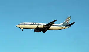Approach: Boeing 737-484 SX-BKF