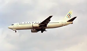 Approach: Boeing 737-4Q8 SX-BKN