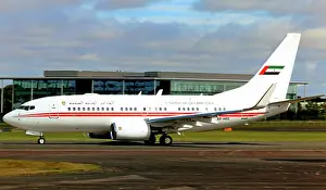 Dubai: Boeing 737-BBJ A6-HRS