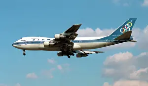 Approach: Boeing 747-212B SX-OAC