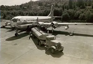 Renton: A Boeing KC-97G takes on fuel