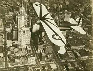 Selfridge: Boeing P-12 of the 27th Pursuit Squadron