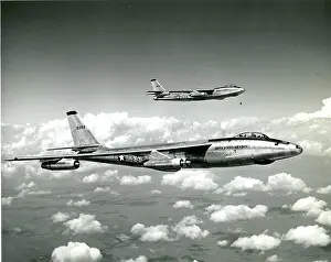 Stratojet: Boeing RB-47E Stratojet, 51-5259, front, and B-47E Strat