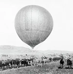 Underwood: Boer War, Balloon Corps, 1900