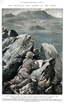 Sketched: BOER WAR REPORTING