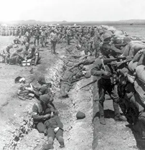 Underwood: Boer War, Royal Munster Fusiliers Redoubt, 1900