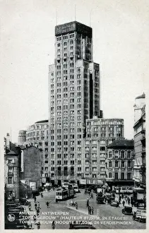 Antwerpen: The Boerentoren - Antwerp, Belgium