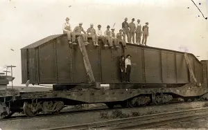 Girder: Bogie Bolster Wagon with Bridge Girder