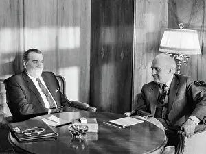Shevardnadze: Bohuslav Chnoupek visits USSR