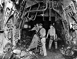 Stokers: Boiler room of the Titanic