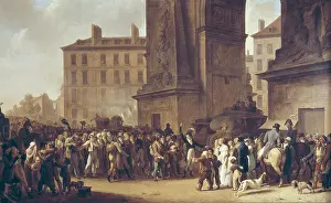 Neoclassicist: BOILLY, Louis Leopold (1761-1845). The Conscripts