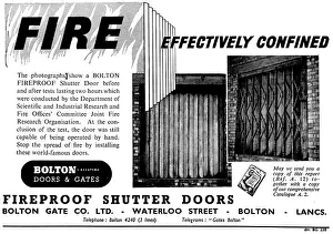 Fireproof: Bolton Fireproof Shutter Doors