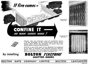 Fireproof: Bolton Gate. Bolton Fireproof Shutter Doors