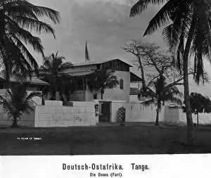 Administrative: The boma of Tanga, around 1900