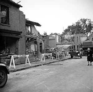 Sparkbrook: Bomb damage, Birmingham 1942