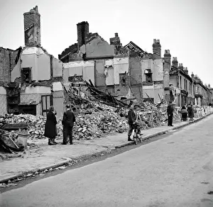 Bomb damage, Birmingham 1942